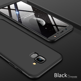 360 Protection Hard Phone Case for Galaxy A6 [100% Original GKK]