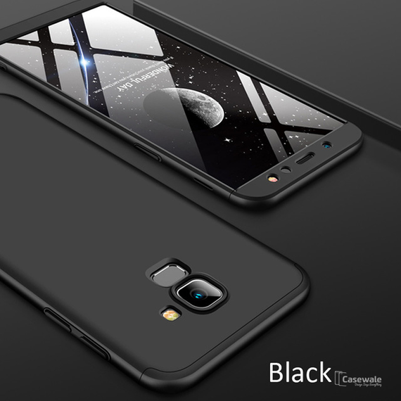 360 Protection Hard Phone Case for Galaxy A6 [100% Original GKK]