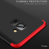 360 Protection Hard Phone Case for Galaxy A8 Plus [100% Original GKK]