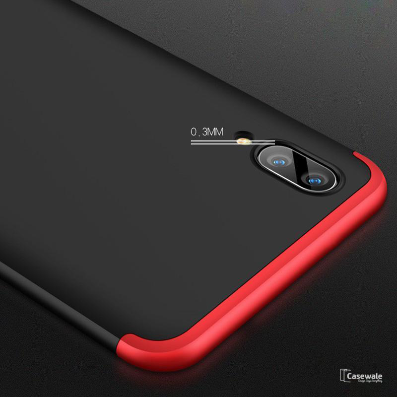 360 Full Body Protection Hard Matte Case For Vivo X21