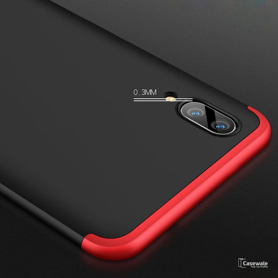 360 Full Body Protection Hard Matte Case For Vivo X21