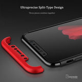 360 Full Body Hard Matte Protective Case For iPhone XS