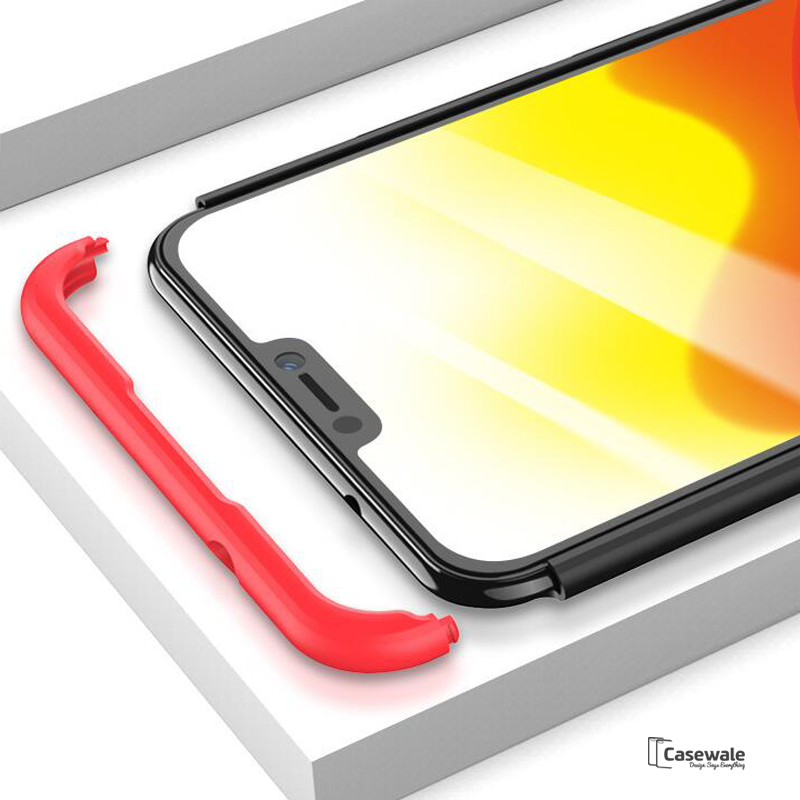 360 Full Body Protection Hard Matte Case For Vivo V9