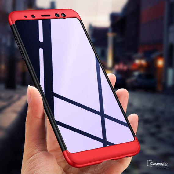 360 Protection Hard Phone Case for Galaxy A8 Plus [100% Original GKK]