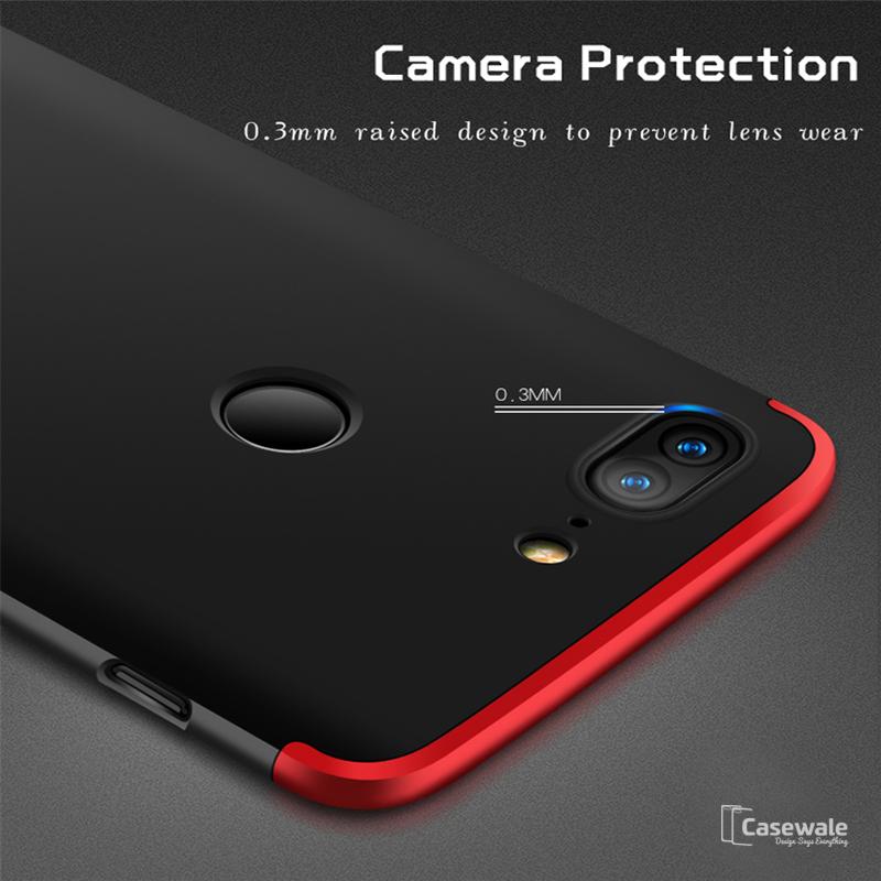 360 Full Body Protection Hard Matte Case for OnePlus 5T