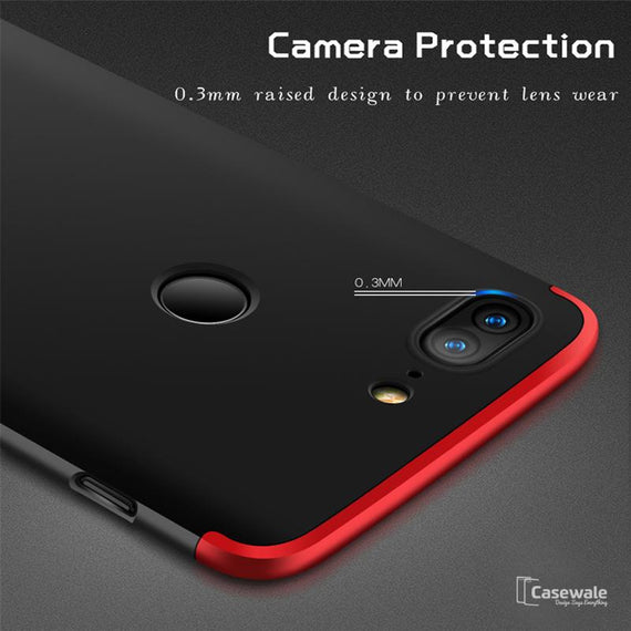 360 Full Body Protection Hard Matte Case for OnePlus 5T