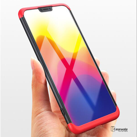 360 Full Body Protection Hard Matte Case For Vivo V9