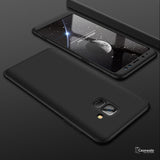 360 Protection Hard Phone Case for Galaxy A8 Plus [100% Original GKK]