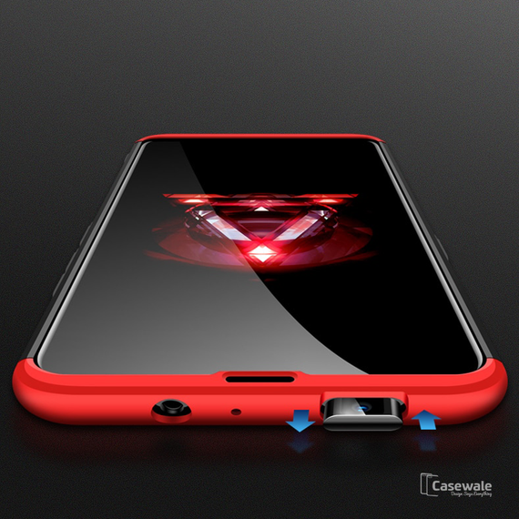 360 Full Body Protection Hard Matte Case For Vivo Nex