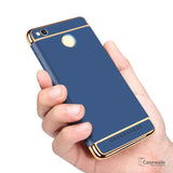 3 in 1 PC Hard Armor Luxury Covers for Redmi 3S Prime