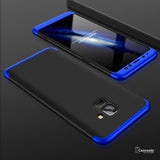 360 Protection Hard Phone Case for Galaxy A8 Plus [100% Original GKK]