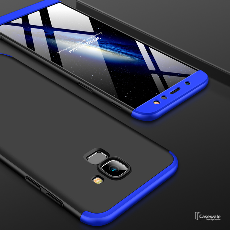 360 Protection Hard Phone Case for Galaxy J6 [100% Original GKK]