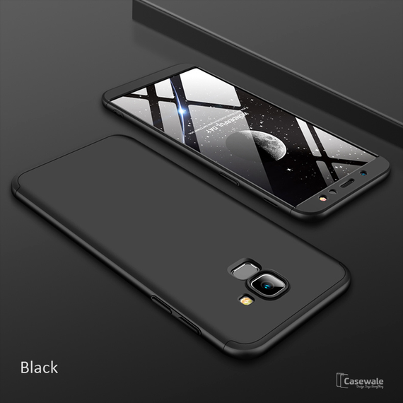 360 Protection Hard Phone Case for Galaxy A6 [100% Original GKK]