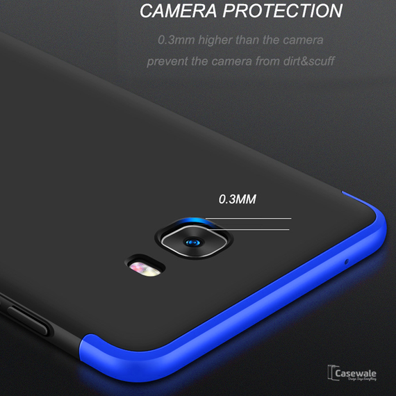 360 Protection Hard Phone Case for Galaxy C9 Pro [100% Original GKK]