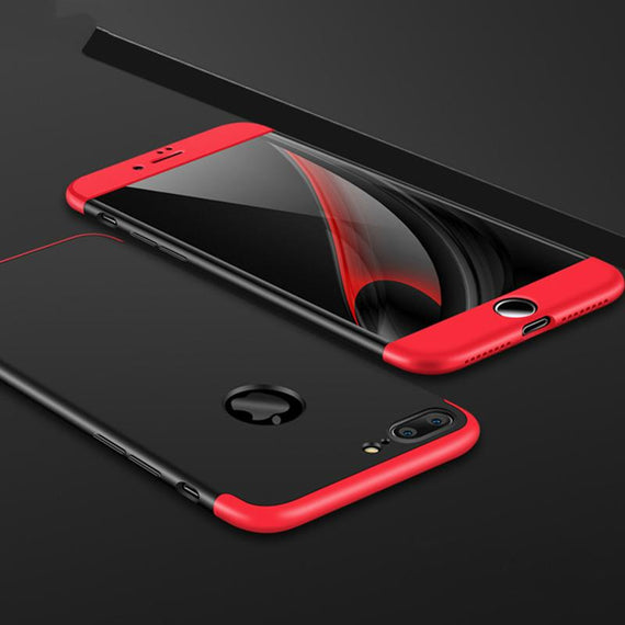 360 Protection Hard Phone Case for Apple iPhone 8, 8 Plus