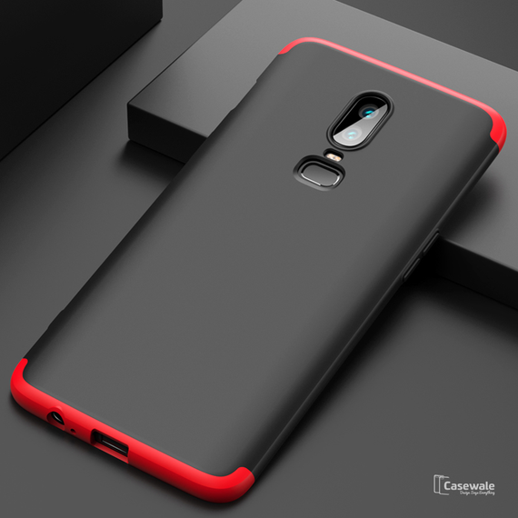 360 Full Body Protection Hard Matte Case for OnePlus 6 [100% Original GKK]