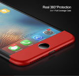 360 Protection Hard Phone Case for Apple iPhone 8, 8 Plus