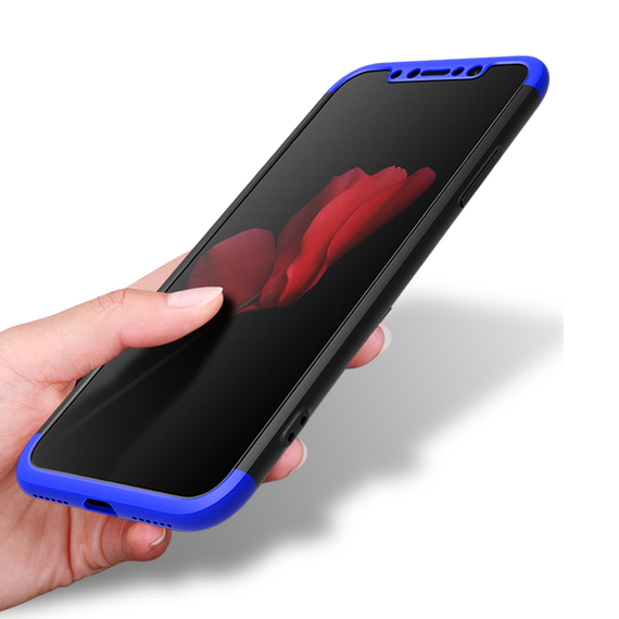 360 Full Body Hard Matte Protective Case For iPhone XS