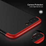 360 Protection Hard Phone Case for Apple iPhone 8, 8 Plus
